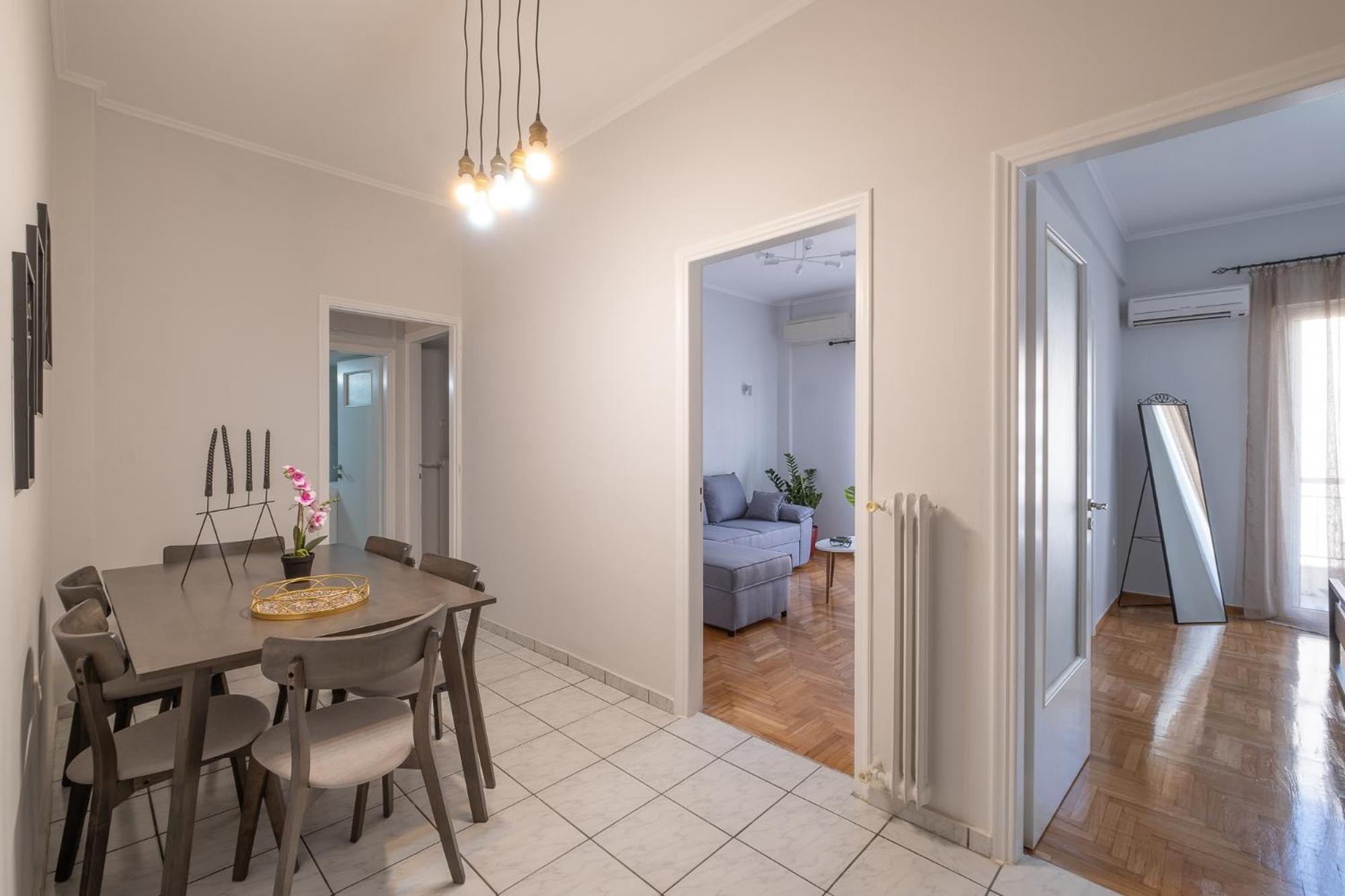 אתונה Lovely And Modern 3Bd Apartment Close To Ampelokipoi Metro מראה חיצוני תמונה