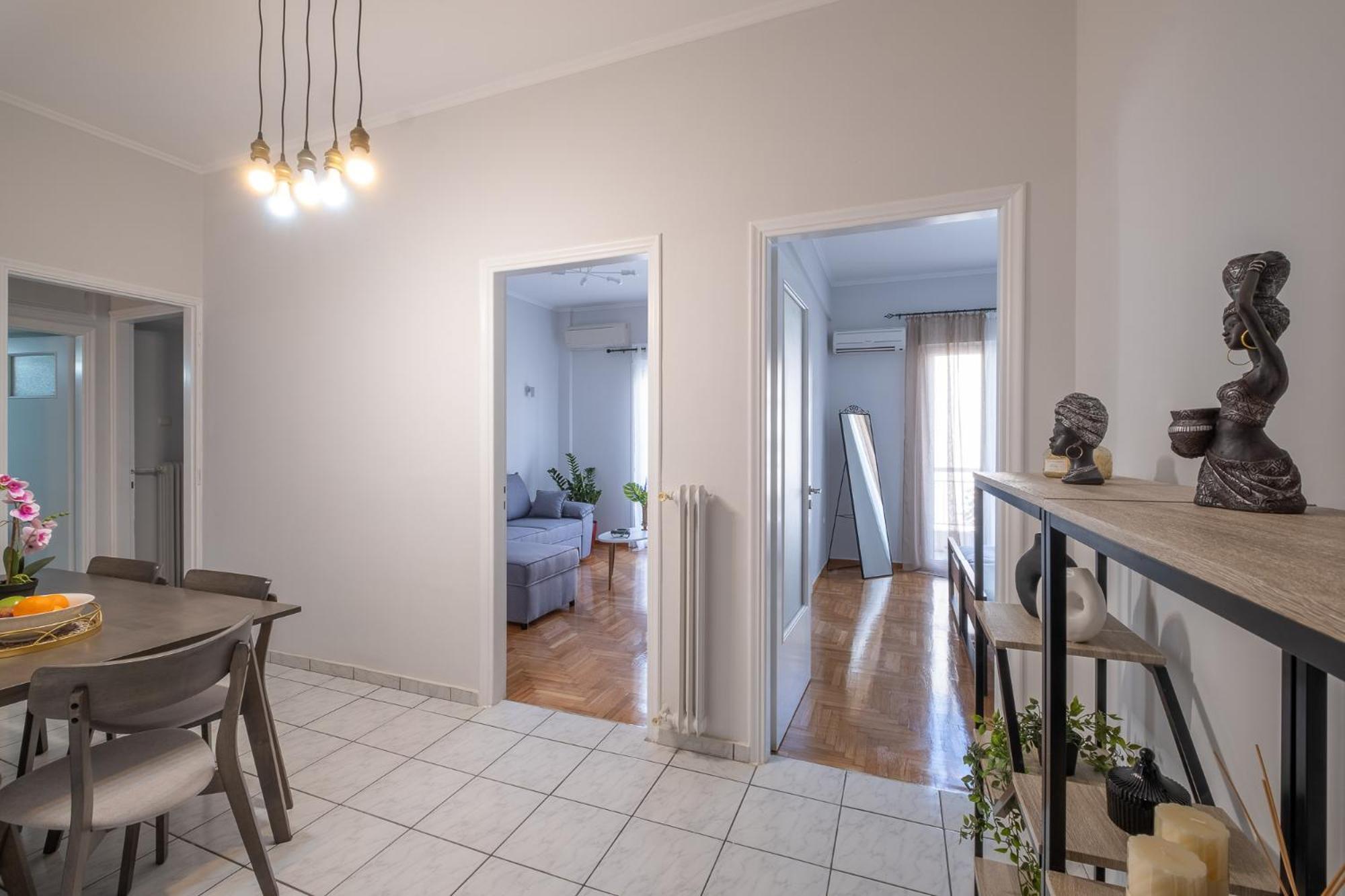 אתונה Lovely And Modern 3Bd Apartment Close To Ampelokipoi Metro מראה חיצוני תמונה